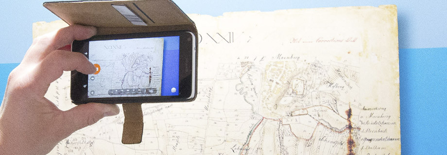 Lithografie zum Andenken