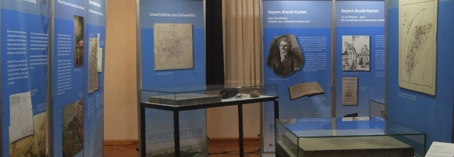 Heimat auf Stein, Blick in die Wanderausstellung