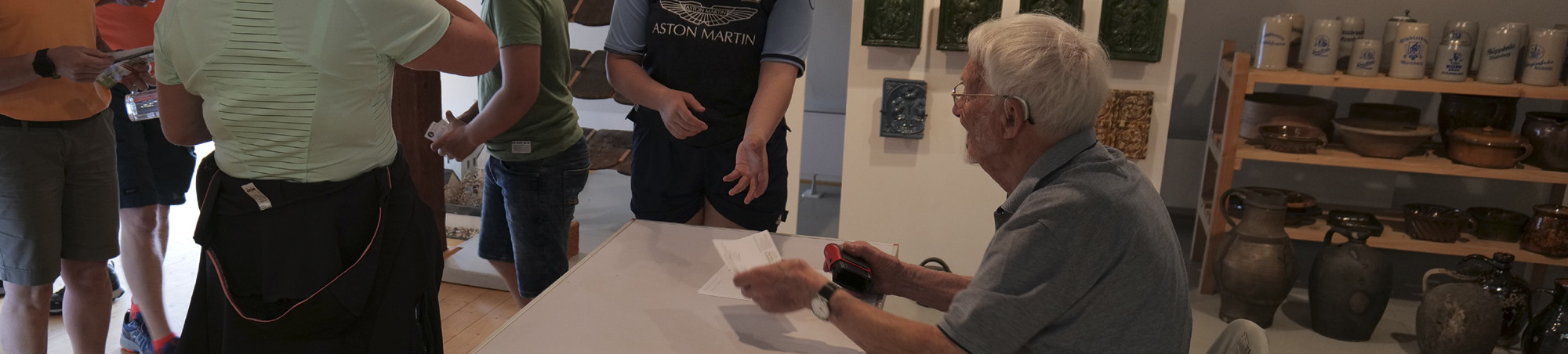 Die ersten Stempel 2022 im Stadtmuseum.