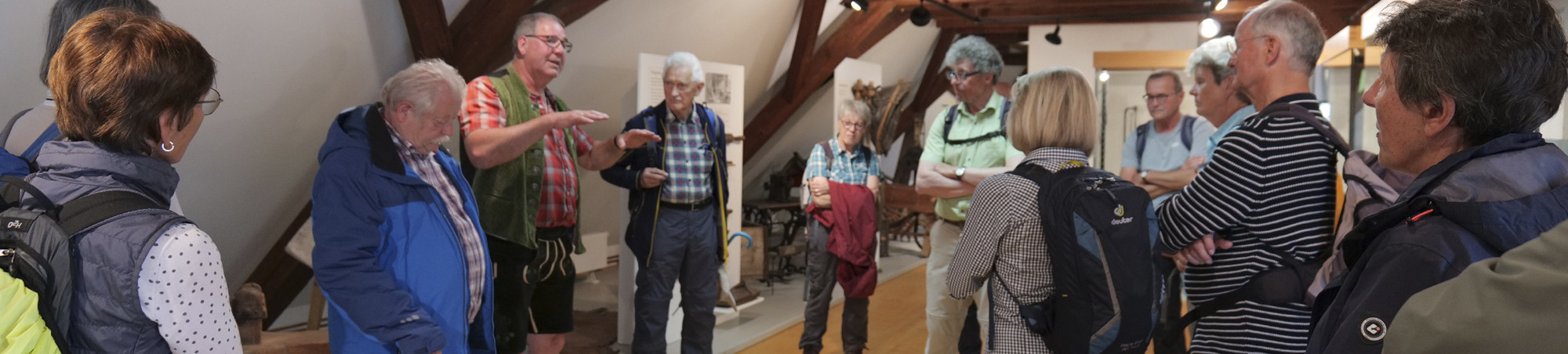 Peter Franz erzählt über den Hopfenanbau in der Hallertau im internationalen Vergleich.