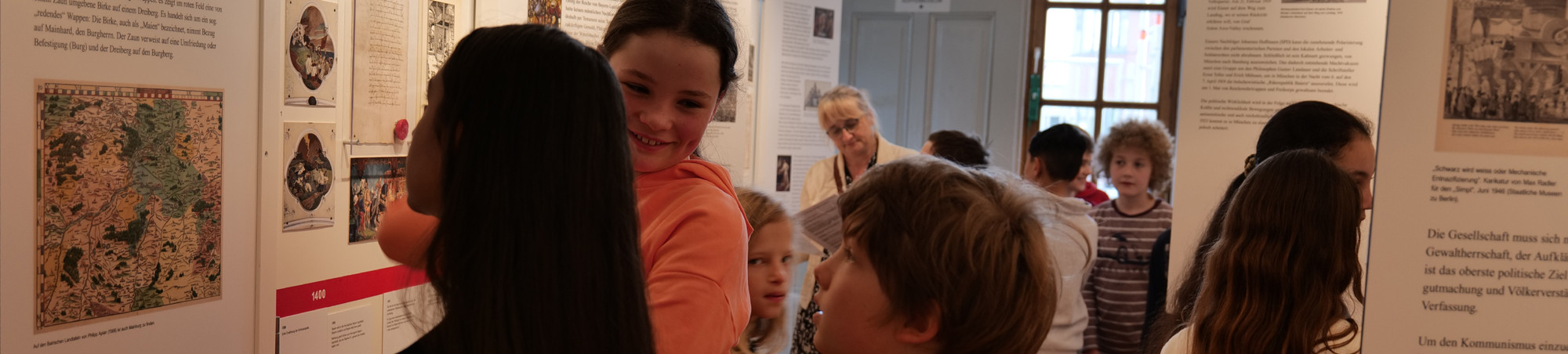 4. Klasse beschäftigt sich mit Ortsgeschichte.
