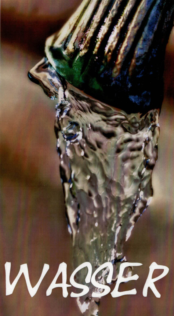 Titelfoto von Günther Chiupka zur Sonderausstellung Wasser