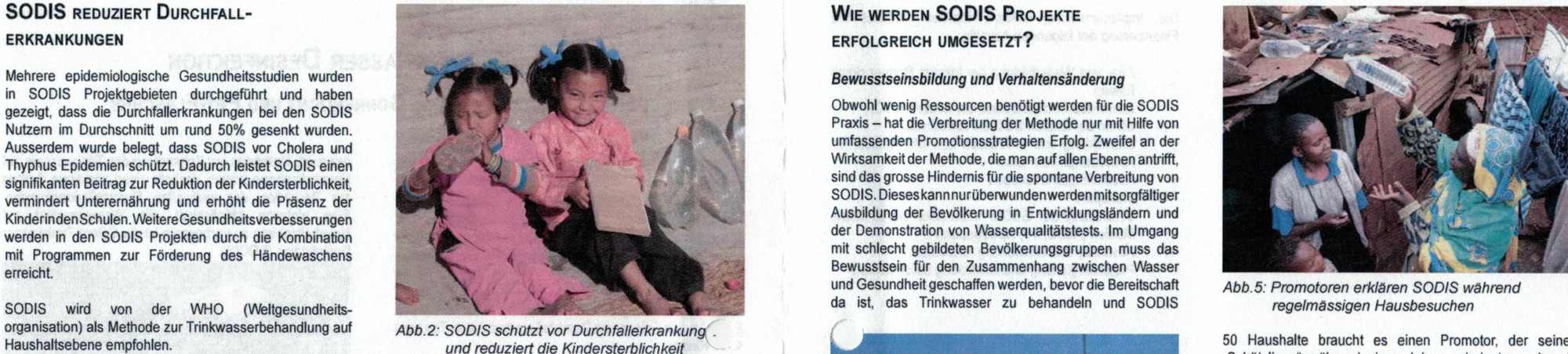 Vorstellung des Projektes SODIS