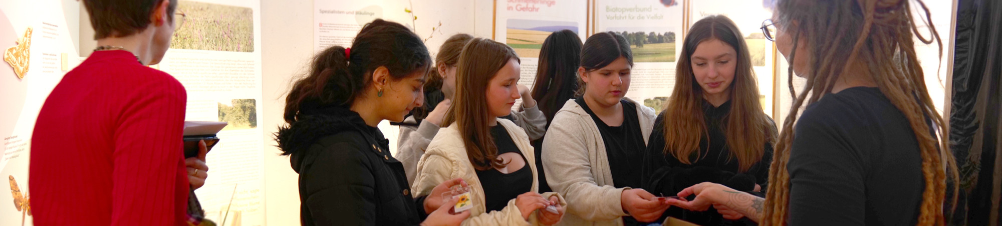 Vorbereitung f&uuml;r das Netzwerkspiel zur Natur.