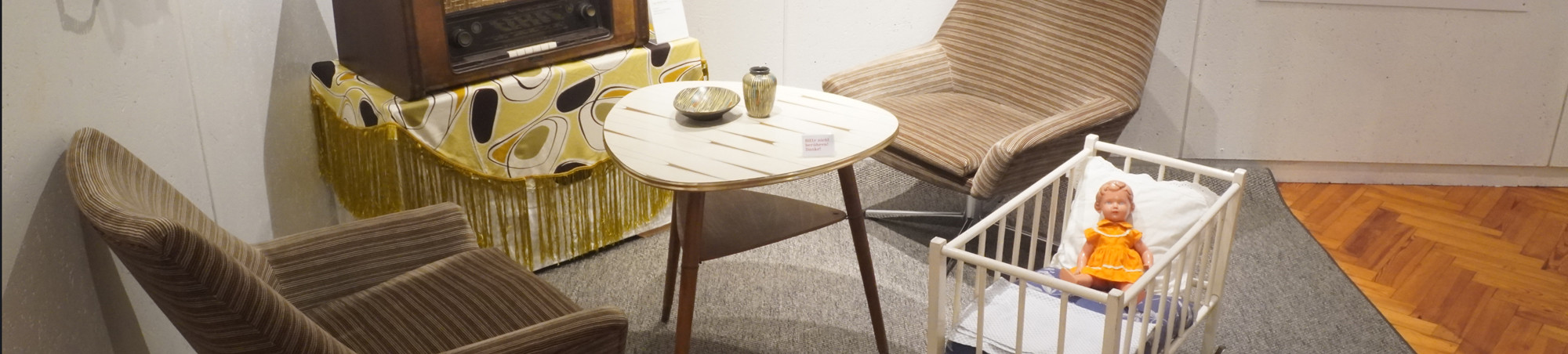 einrichtung aus den 50ern und 60ern